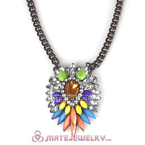 2013 Fashion Lollies MultiColor Resin Crystal Pendant Necklaces