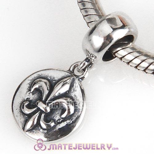Sterling Silver European Style Dangle Charm Beads
