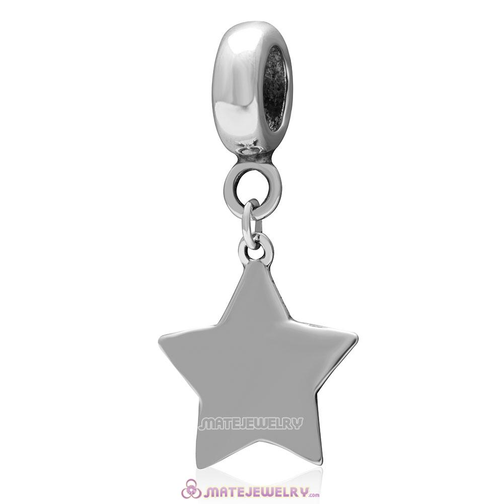 Aspiration Star Charm 925 Sterling Silver Pendant 