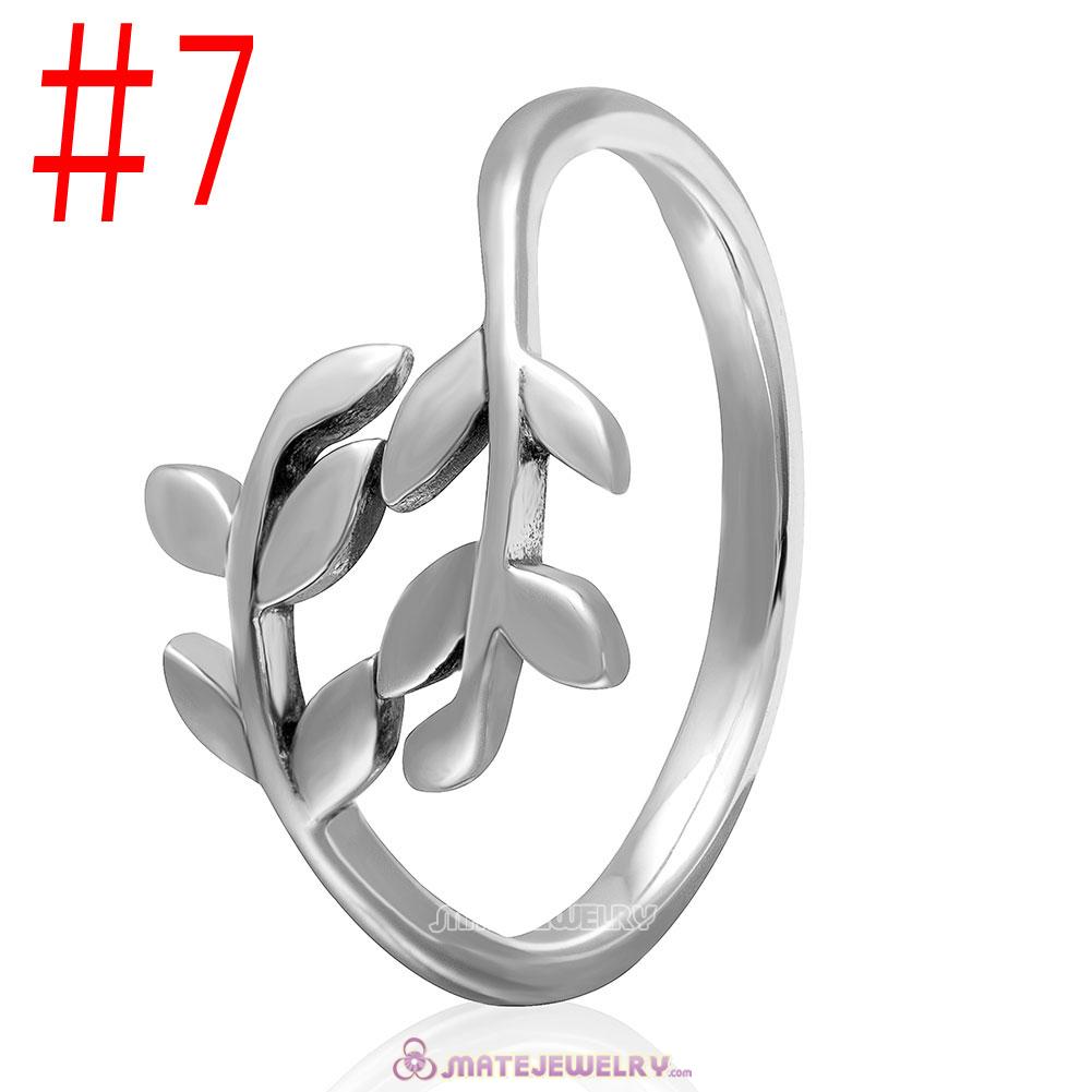 925 Sterling Silver Spring Leave Ring Wholesale