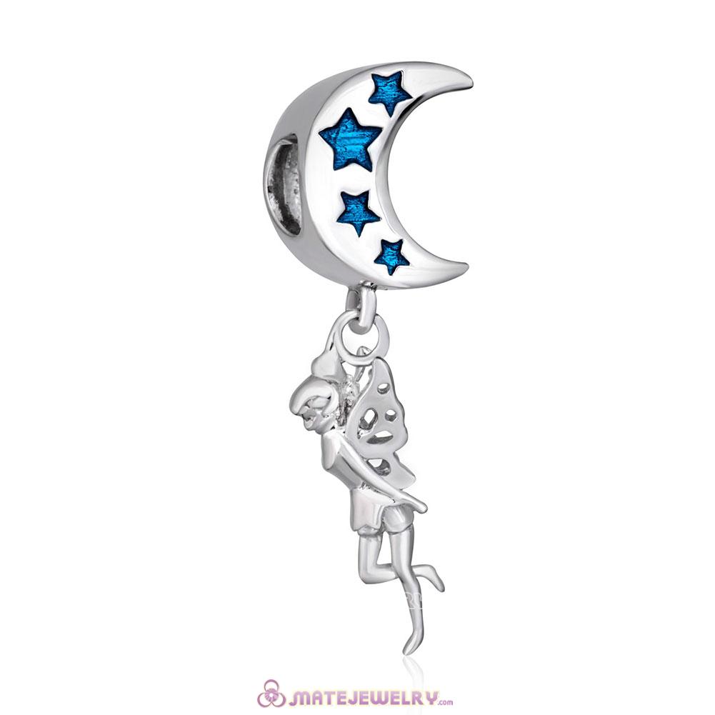 925 Sterling Silver Fairy Angel Charms Beads
