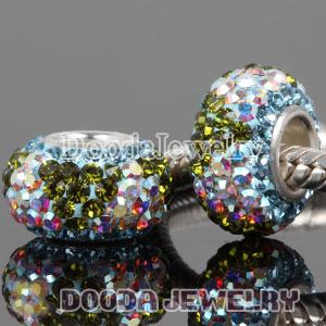 European Austrian crystal beads with 90 crystal rhinestones