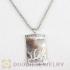 Sterling Silver Fashion Shell Pendant Fit European Necklace