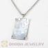 Sterling Silver Fashion Shell Pendant Fit European Necklace