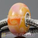 lampwork glass beads 925 sterling silver core suit European style jewelry