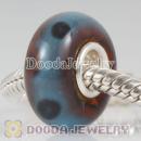 lampwork glass beads 925 sterling silver core suit European style jewelry