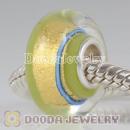 lampwork glass beads 925 sterling silver core suit European style jewelry