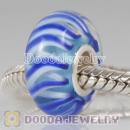 lampwork glass beads 925 sterling silver core suit European style jewelry