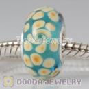 lampwork glass beads 925 sterling silver core suit European style jewelry
