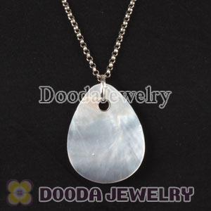 Sterling Silver Fashion Shell Pendant suit European Necklace