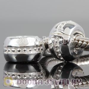 Sterling Silver Clip Beads fit European Largehole Jewelry Bracelet