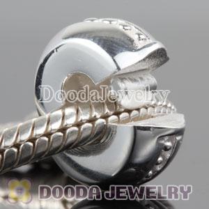 Sterling Silver Clip Beads fit European Largehole Jewelry Bracelet