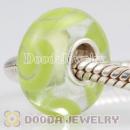 2011 new lampwork glass beads 925 sterling silver core European compatible