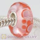 2011 new lampwork glass beads 925 sterling silver core European compatible