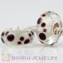 2011 new lampwork glass beads 925 sterling silver core European compatible