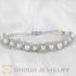Fashion Hand Knitted Adjustable Grey Bracelet for Kid
