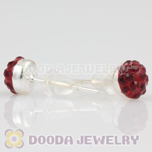 Sterling Silver Fashion CZ Stud Earrings