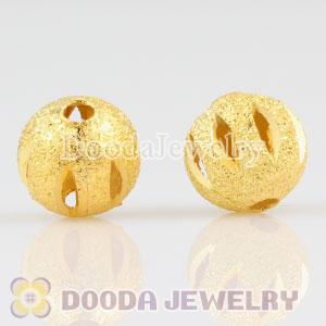 8mm handmade Style Gold Plated Copper Beads Wholesale