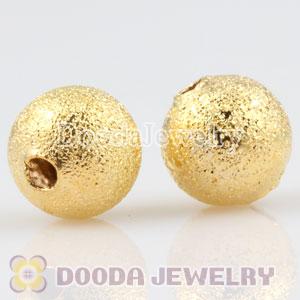 8mm handmade Style Gold Plated Copper Beads Wholesale
