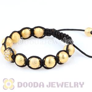 handmade Inspired Bracelet Wholesale with Gold Crystal Ball Beads