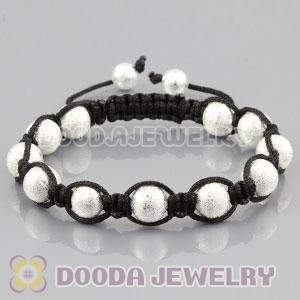 handmade Inspired Bracelet Wholesale with Silver Plated Copper Ball Beads