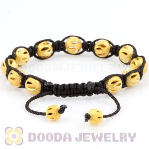 handmade Inspired Bracelet Wholesale with Gold Plated Copper hollow Ball Beads