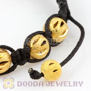 handmade Inspired Bracelet Wholesale with Gold Plated Copper hollow Ball Beads