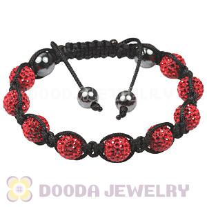 Pavered hot Czech Crystal TresorBeads handmade Inspired Bracelets with Hematite