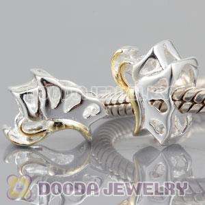 925 Sterling Silver Gracefully Dancing Butterfly Charm Beads European Compatible