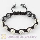 handmade Style TresorBeads Bracelets with silver plated Copper Beads and Hematite