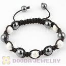 handmade Inspired TresorBeads Bracelets with silver plated Copper Beads and Hematite