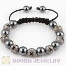 2011 handmade Style TresorBeads Bracelets with silver plated Copper Beads and Hematite