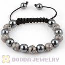 2011 handmade Style TresorBeads Bracelets with silver plated Copper Beads and Hematite