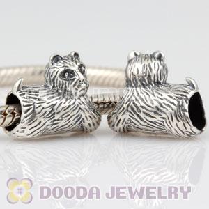 Antique 925 Sterling Silver Dingo charms Beads