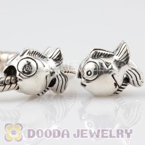 Antique Sterling Silver Subtropical Fish charm Beads