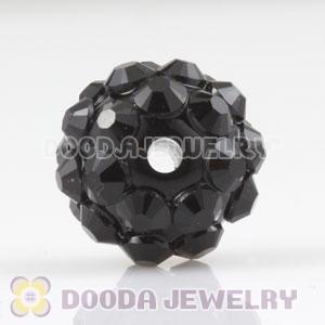 10mm handmade Style Black Plastic Beads Wholesale