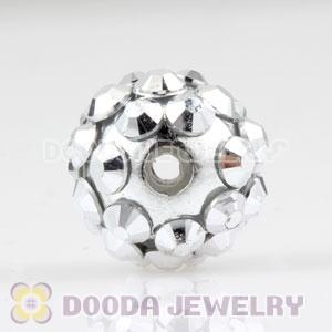 10mm handmade Style Grey Plastic Beads Wholesale