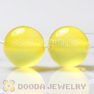 8mm handmade Style Yellow Agate Beads Wholesale