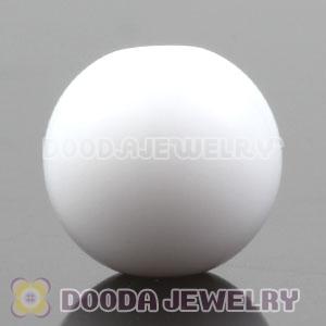 Mix 100pcs each bag 10mm white ABS Plastic handmade Beads Wholesale