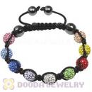 Fashion handmade TresorBeads Bracelets with Dazzling Colorful Czech Crystal and Hematite beads