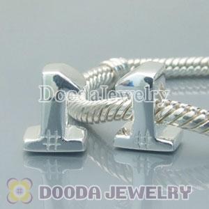 Solid Sterling Silver European Style First Beads and Charms