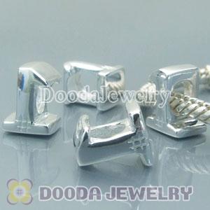 Solid Sterling Silver European Style First Beads and Charms
