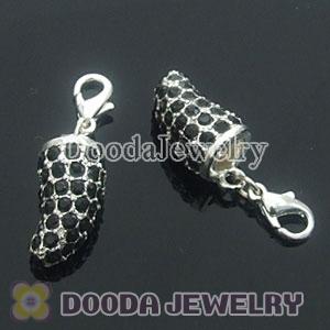 Wholesale Tscharm Jewelry Silver Plated Alloy Pimiento Charms