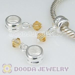 925 Sterling Silver European Style Dangle Beads