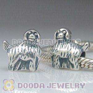 S925 Sterling Silver European Style Monkey Beads and Charms