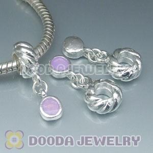 Wholesale European style silver plated beads and charms