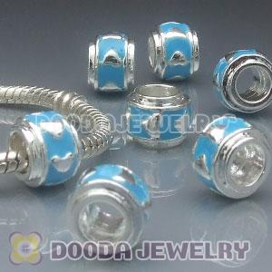Wholesale European style silver plated beads and charms