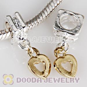 Wholesale European style silver plated beads and charms