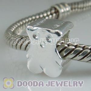 silver tous beads