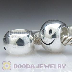 925 Sterling Silver European Style Smile Beads